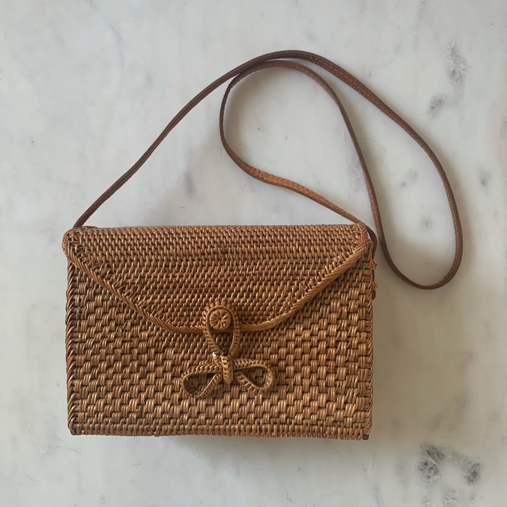 Straw Cross Body Bag